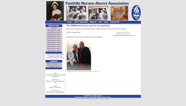 Foothills Nurses Alumni Association