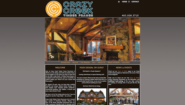 Crazy Creek Timber Frames
